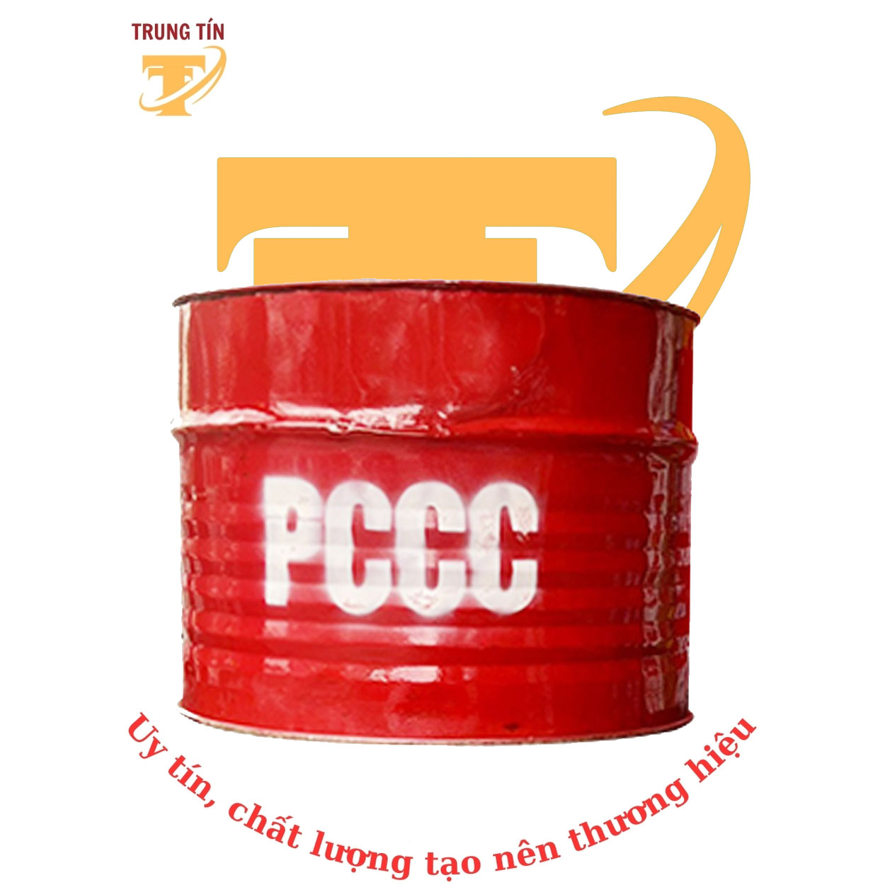 Thùng phi đựng cát PCCC