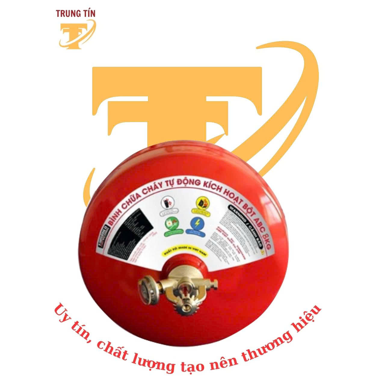 Bình chữa cháy tự động ABC 6kg - (TMK)