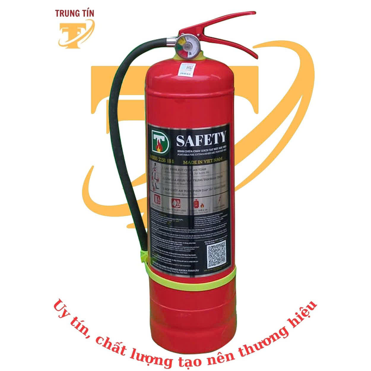 Bình chữa cháy xách tay ABC 4kg – (SFT)