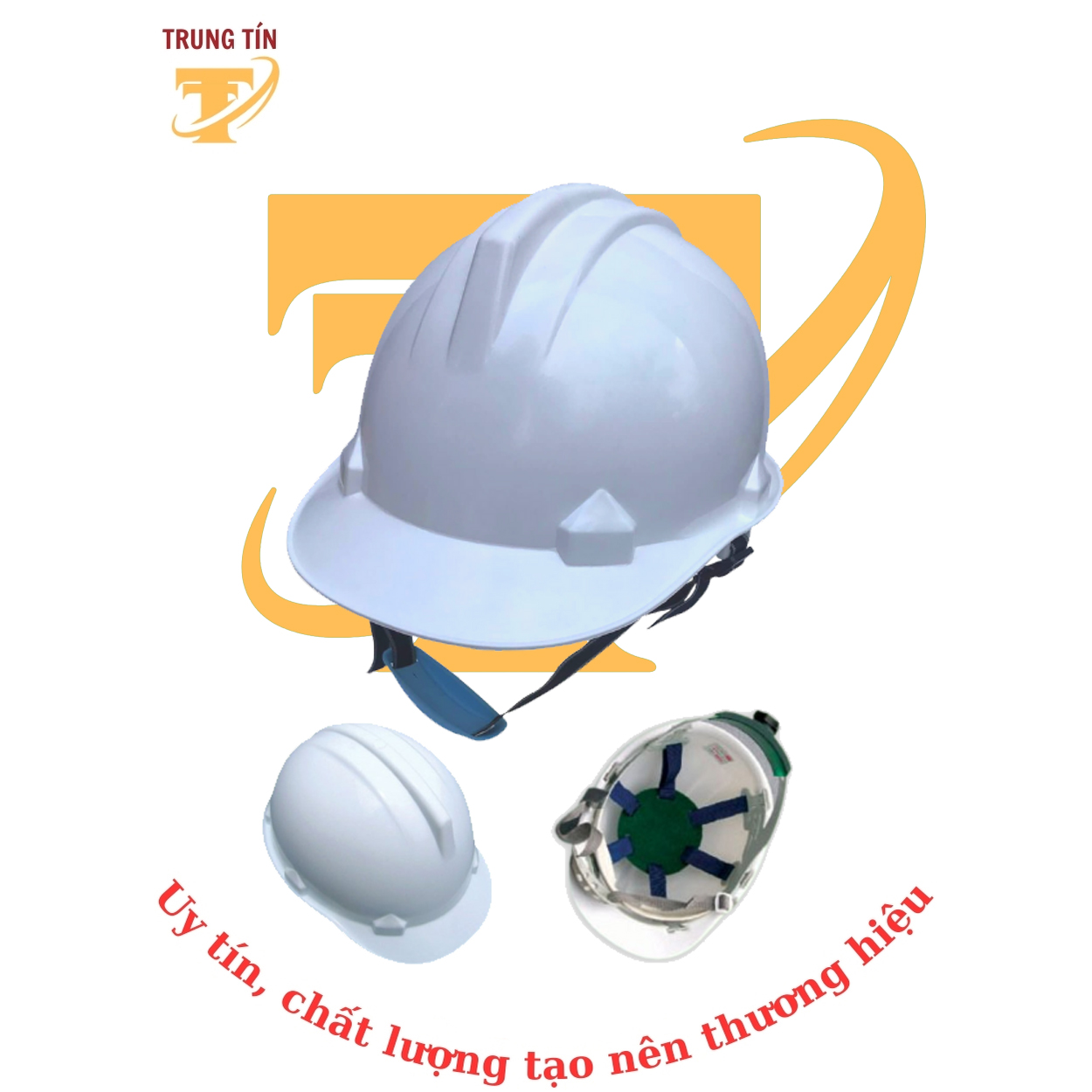 Nón Bảo hộ lao động N001 (dây cài)