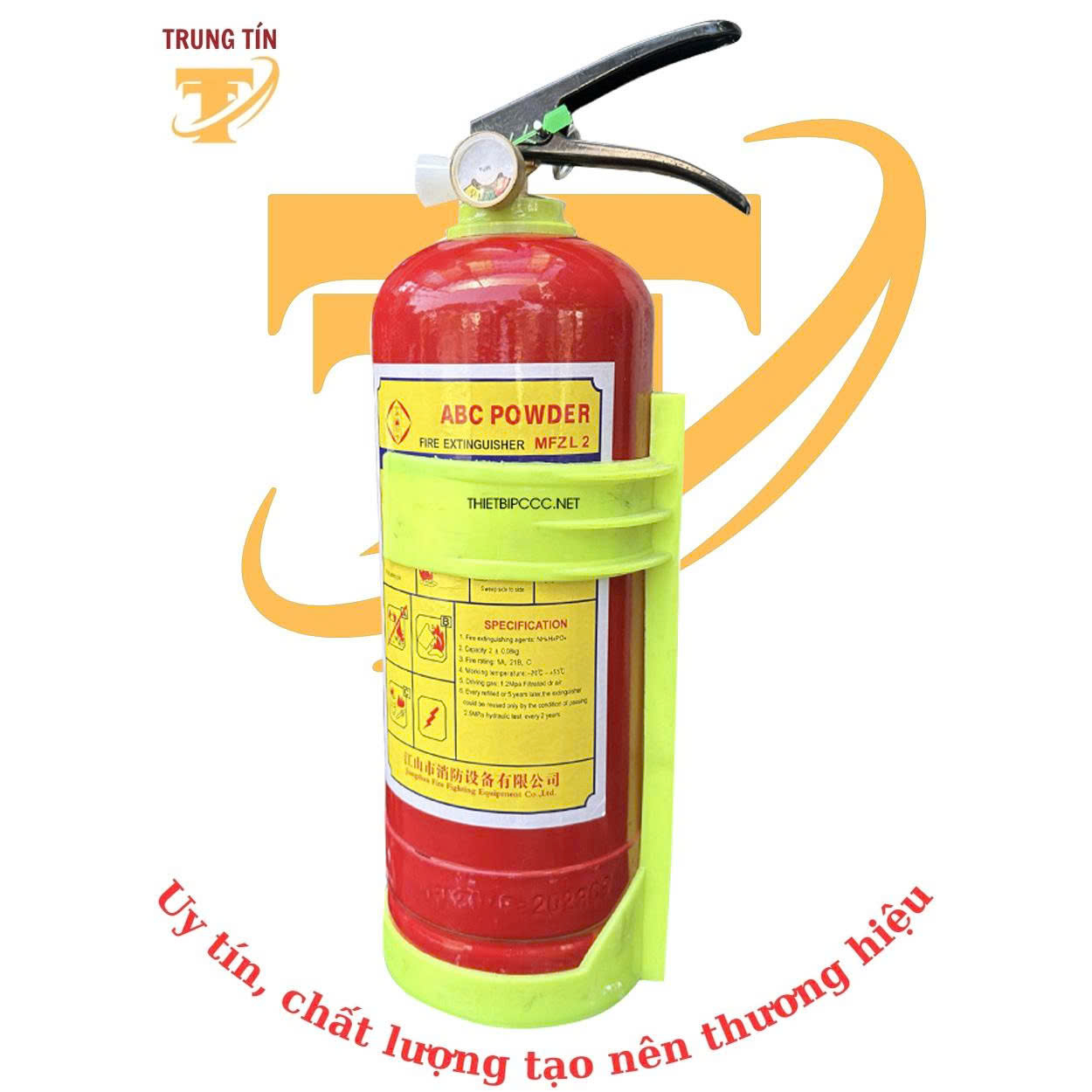 Bình chữa cháy xách tay ABC 2kg - MFZL2