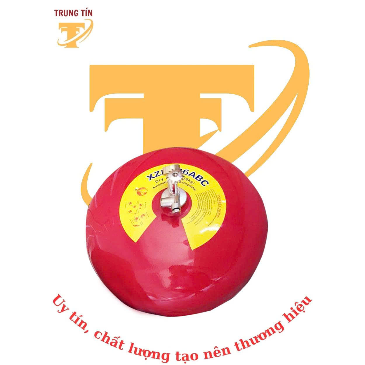 Bình chữa cháy tự động ABC 6kg - XZFTB6