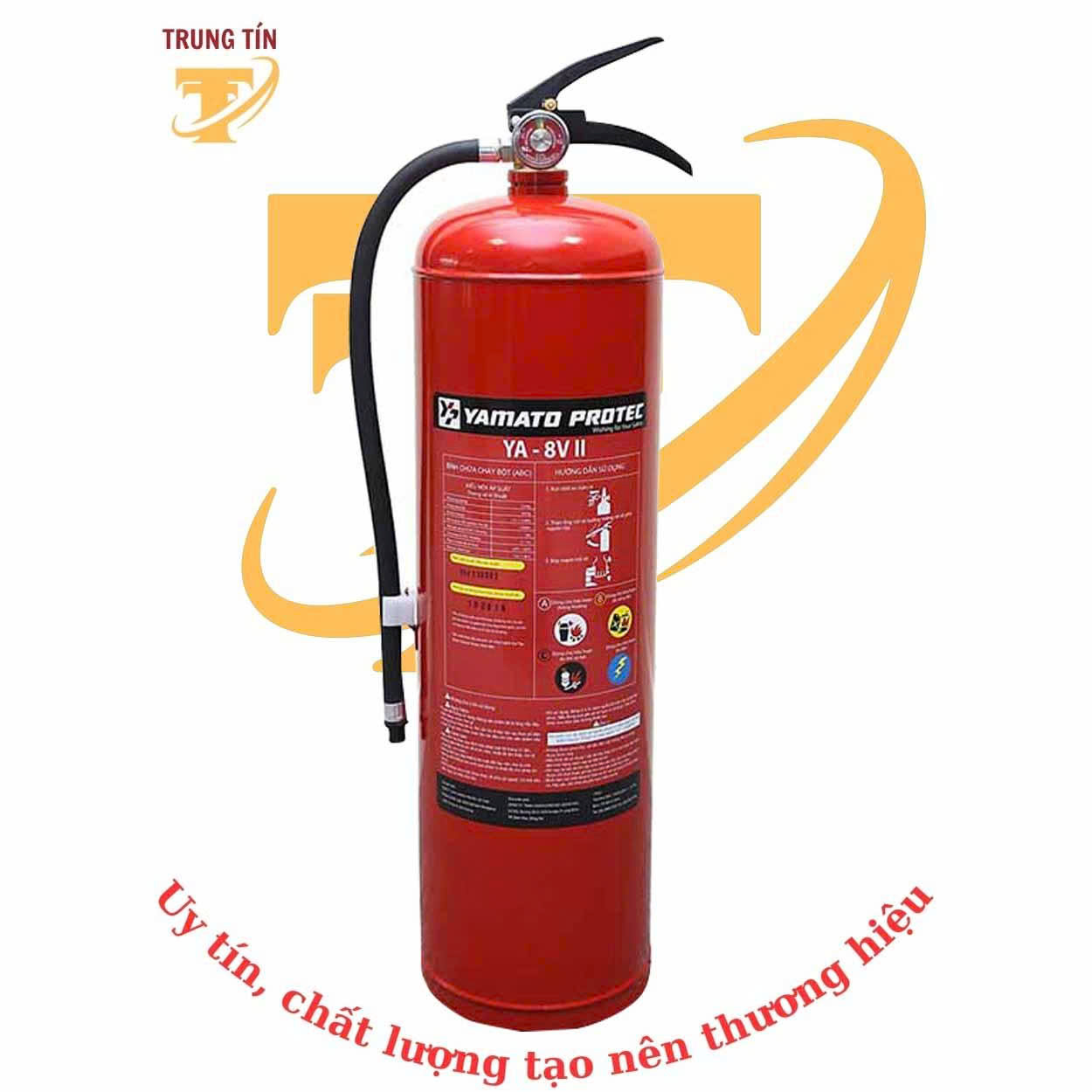 Bình chữa cháy xách tay ABC 8kg - (YAMATO)