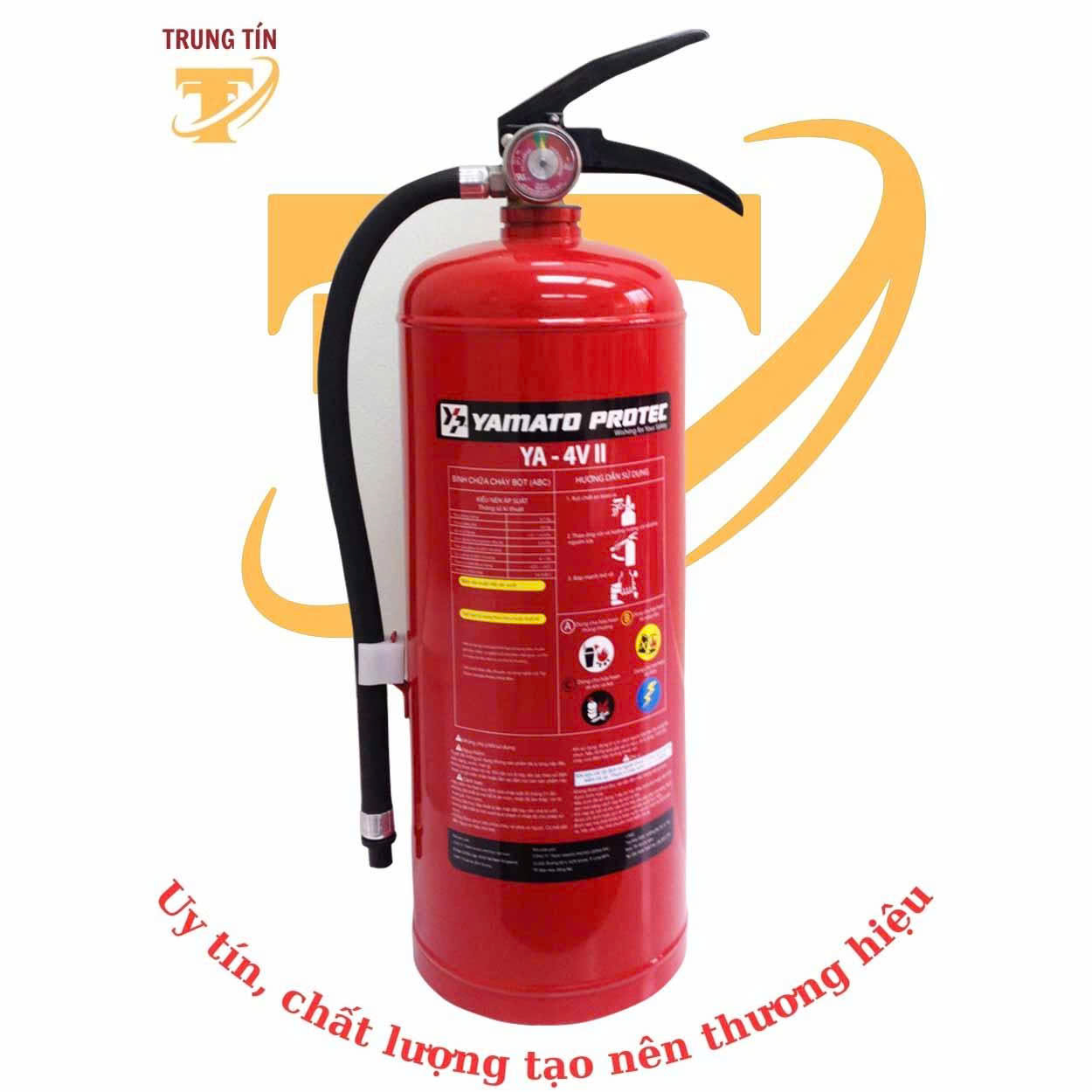 Bình chữa cháy xách tay ABC 4kg - (YAMATO)