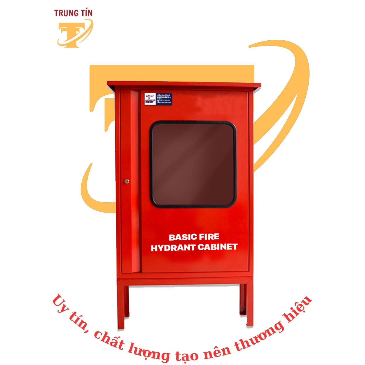 Tủ chữa cháy ngoài trời (KT900x500x180)