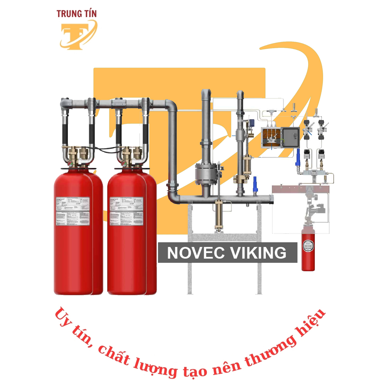 Hệ thống chữa cháy tự động Novec